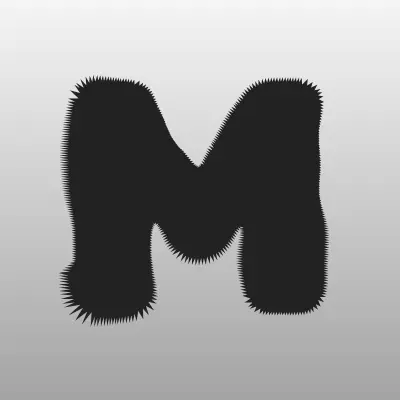 Merci Boku, сеть цветочных салонов, лого-визитка