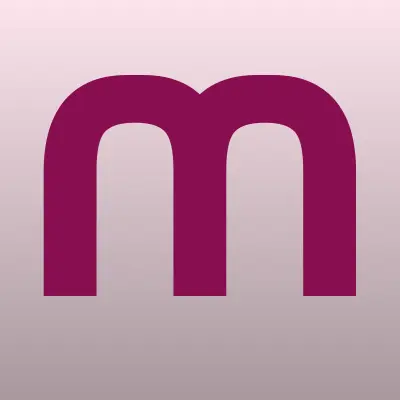 Merci Boku, сеть цветочных салонов, лого-визитка